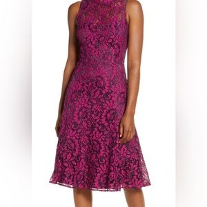 Eliza J Size 6 Floral Lace a Fit and Flare
